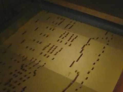 Figure 2 — A MIDI-controlled roll/book punching machine of the kind the editor output drives